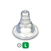 Flexible Peristaltic Slim-Neck Teat 2pcs (L)