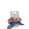 Elastics Scrunchies Gingham/Chambray  (2) (R)