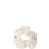 Elastic Scrunchie Daisy White (R)