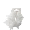 Elastic Scrunchie Butterfly White (R)