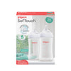 SofTouch™ Wide Neck Bottle PP 240ml - Twin Pack