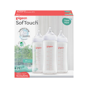 SofTouch™ Wide Neck Bottle PP - Triple Pack